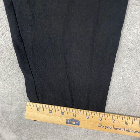 Eileen Fisher Pants Womens XS Black‎ Ankle Elastic Waist Stretch Pull On Viscose - Picture 6 of 9